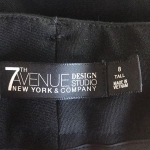 New York and Company black work pants